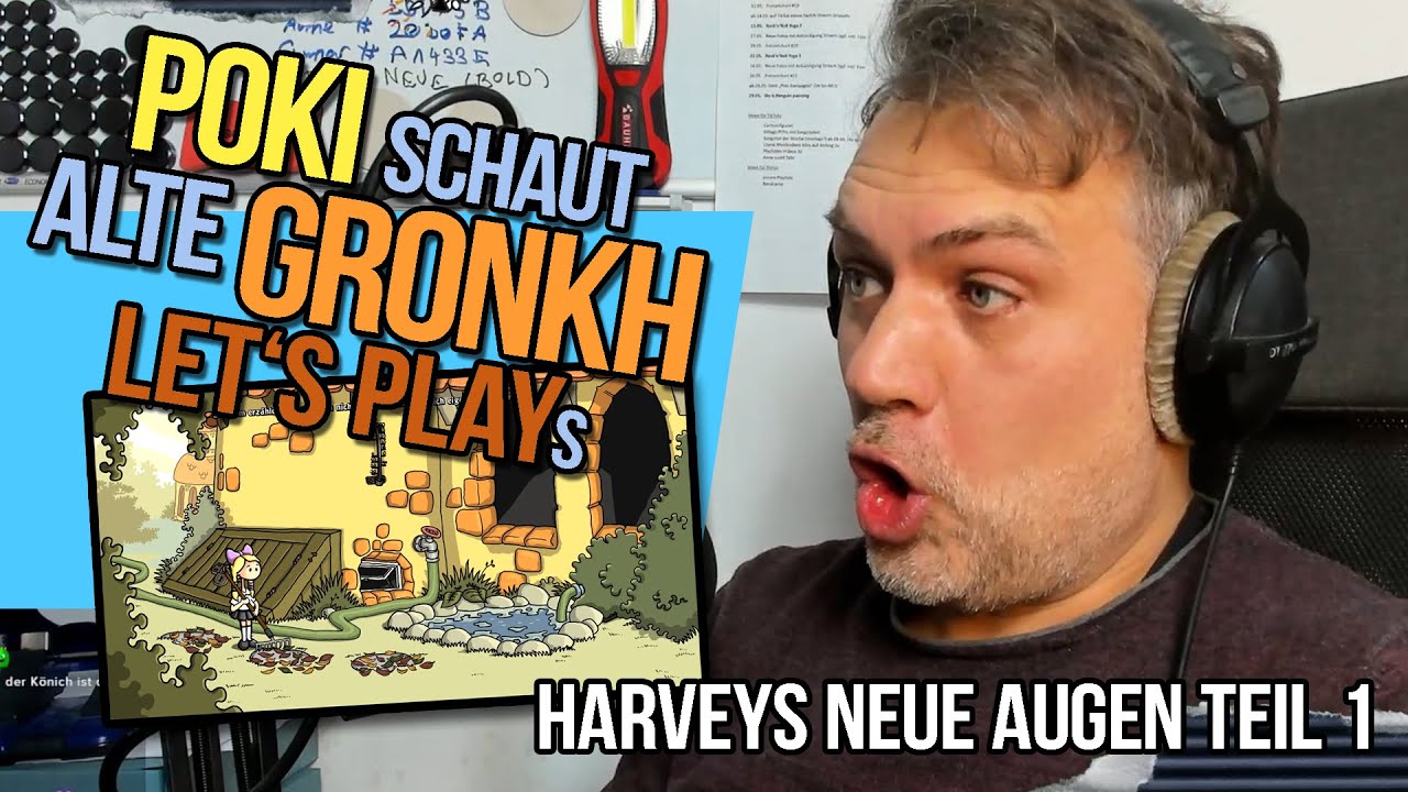 Pokis Reaction Action | Let's watch Let's Plays | Gronkh 