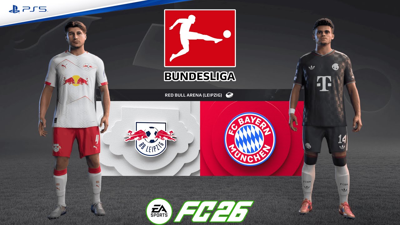 RB Leipzig v Bayern Munich | Bundesliga 25/26 Matchday 18 | Full Match | FC 26 - PS5™[4K]