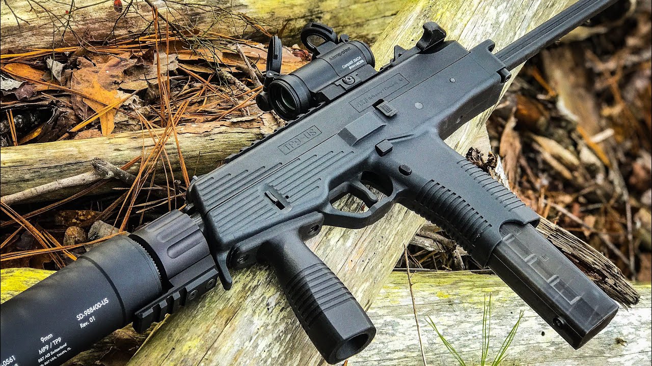 Brugger and Thomet TP9: Лучший грузовик-пулемет? Обзор более 1000 патронов