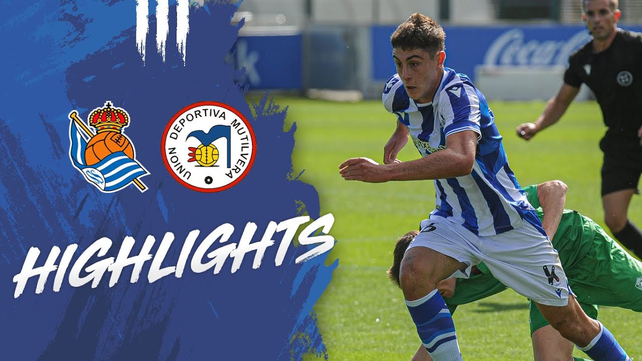 HIGHLIGHTS | J25 - 2ª RFEF | Real Sociedad C 3 - 0 UD Mutilvera | Zubieta | Real Sociedad