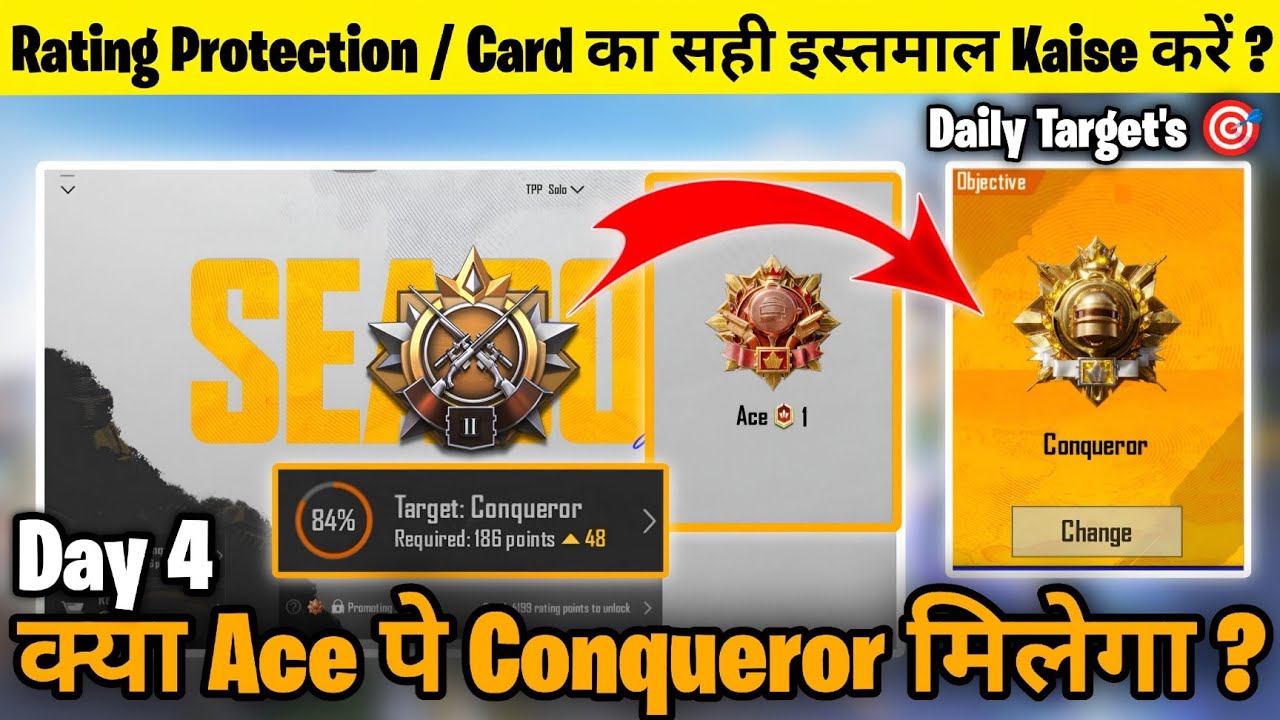 🇮🇳Day - 04 Ace Me Conqueror Kab Tak Milega ⁉️ Easy Rank Push Tips & Daily 🎯 &ldquo; S28 &ldquo; Best Tips 
