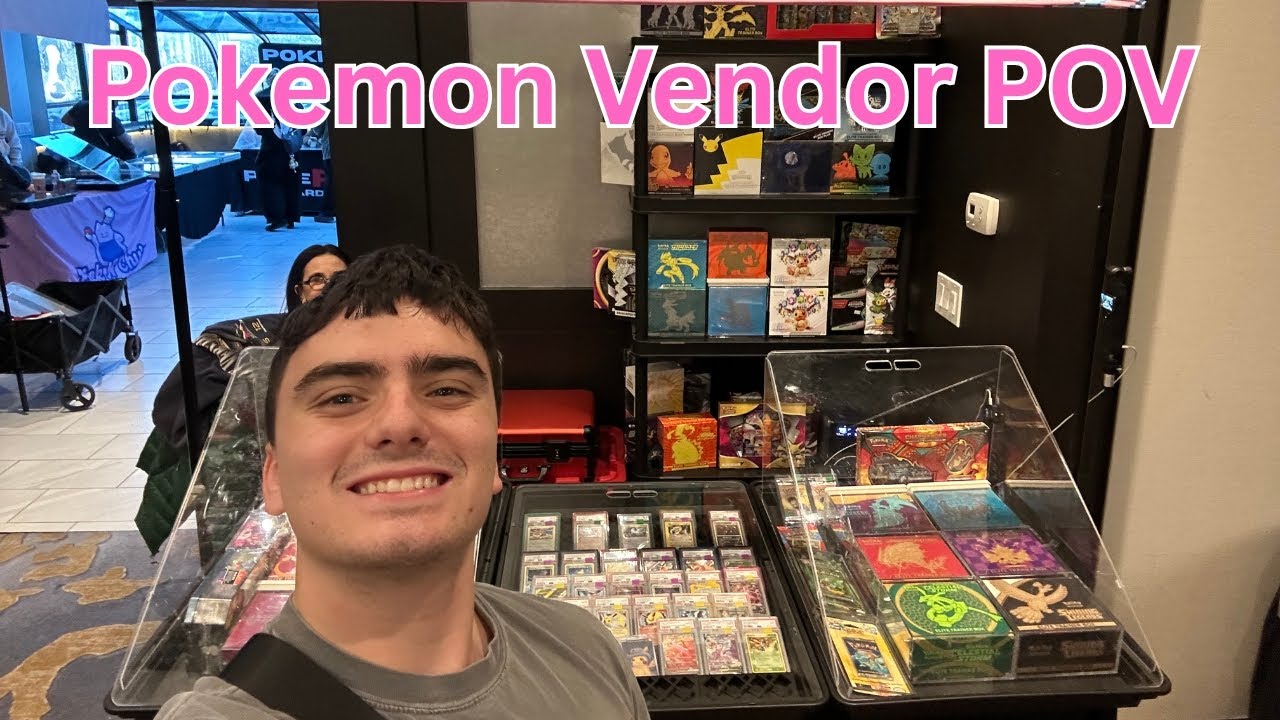 Pokemon Card Vendor POV: Woodbridge Super Show