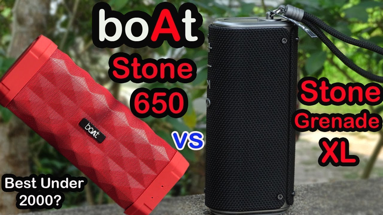 boAt Stone Grenade XL Vs Stone 650 full Comparison