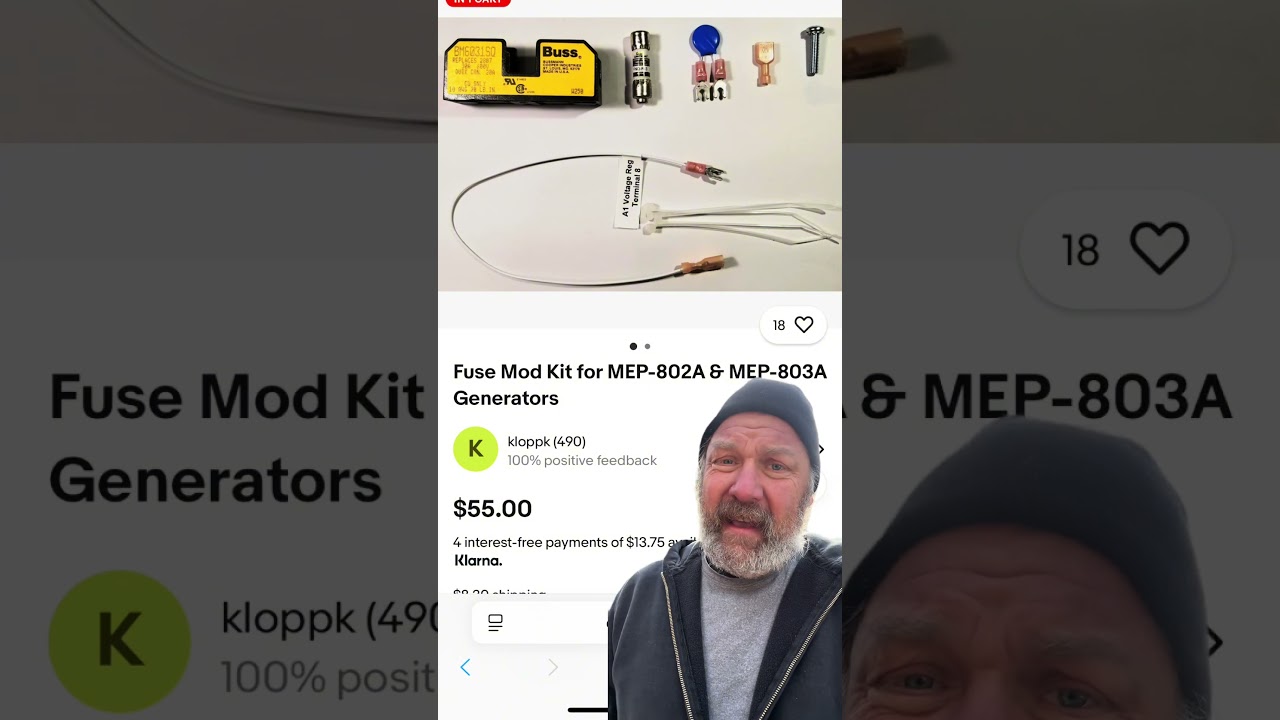 Генератор армейского излишка: MEP802a, начальная эксплуатация.