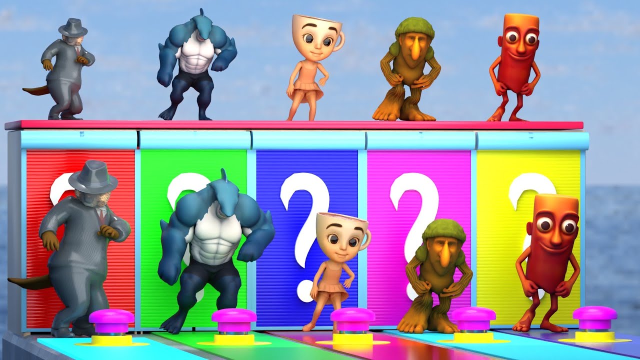 3D Funny Animal Game Video #brainrot  #cartoon #Capichunno   #sahur   #animals3d  #funny3danimals