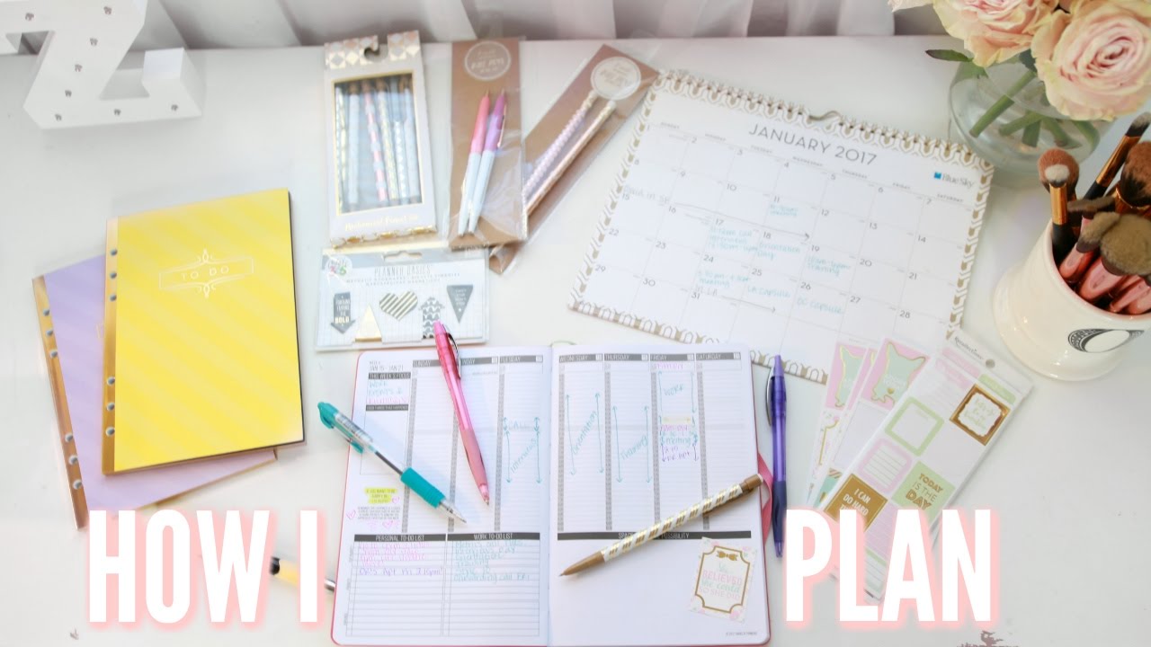 PLAN WITH ME: How I Stay Organized!