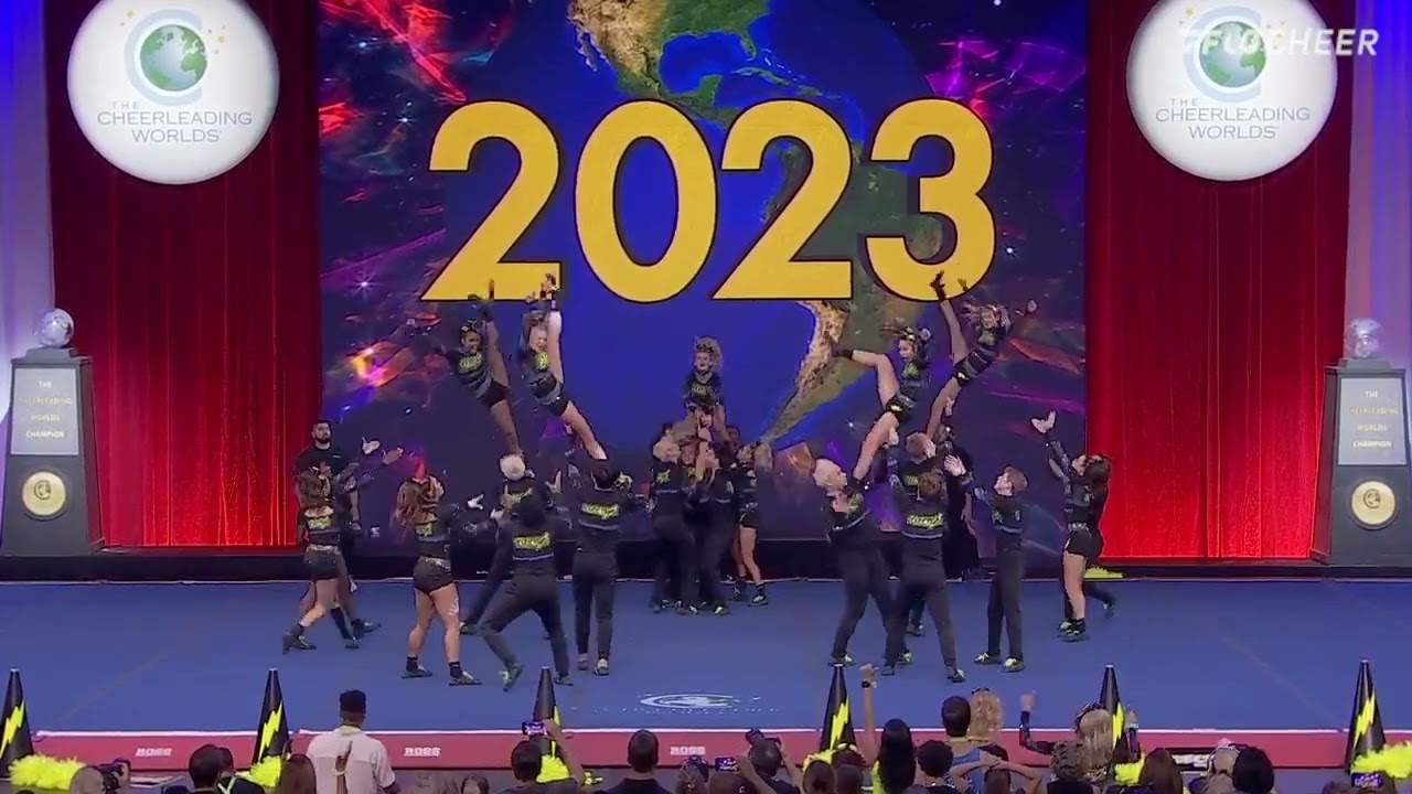 The Stingray Allstars Electric - Finals [2023 The Cheerleading Worlds] WITH SOUND