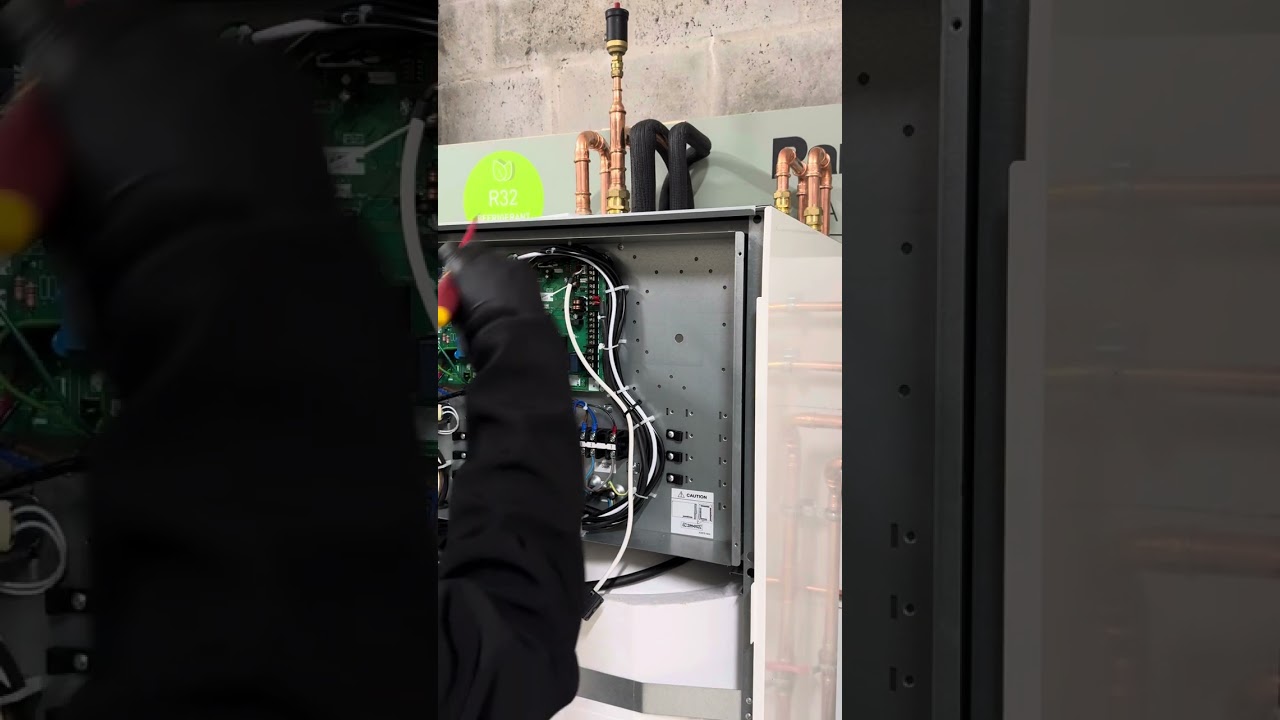 Air Source Heat Pump Wiring - Panasonic Aquarea All-in-One UK