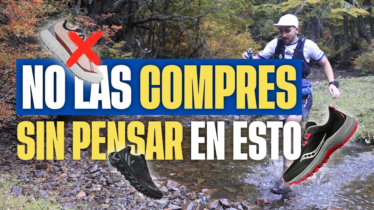Como elegir tus ZAPATILLAS de TRAIL