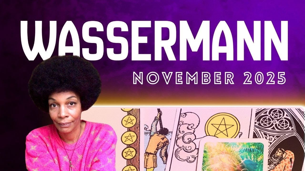 WASSERMANN ♒️ November 2025 TAROT ♒️ GOLDENE Zeiten