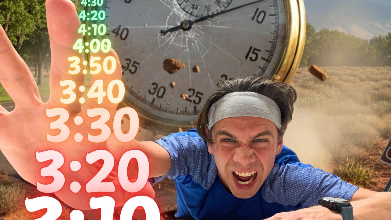 Running 10 seconds faster EVERY KILOMETER until I can't