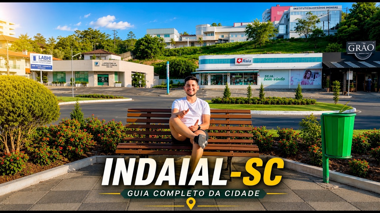Você mudaria para uma CIDADE de SC? Conheça um pouco de INDAIAL.