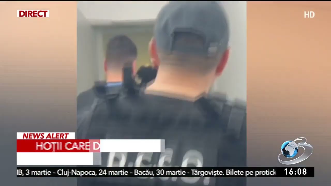 Operațiune mamut a polițiștilor români și moldoveni. Zeci de percheziții