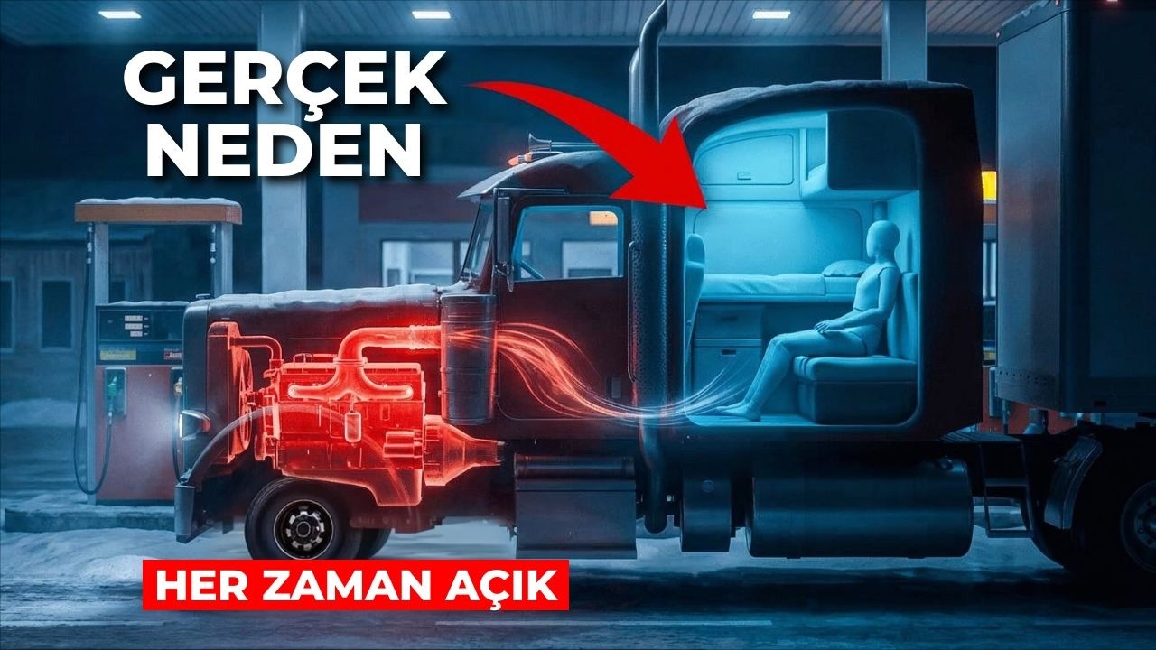 Kamyon Sürücüleri Neden Motoru 10 Saat Boyunca Çalışır Halde Bırakır?