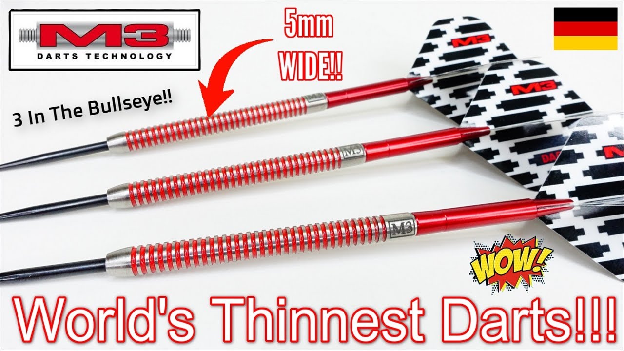 WORLD'S THINNEST DARTS - M3 Advanced MultiRinged Darts Review