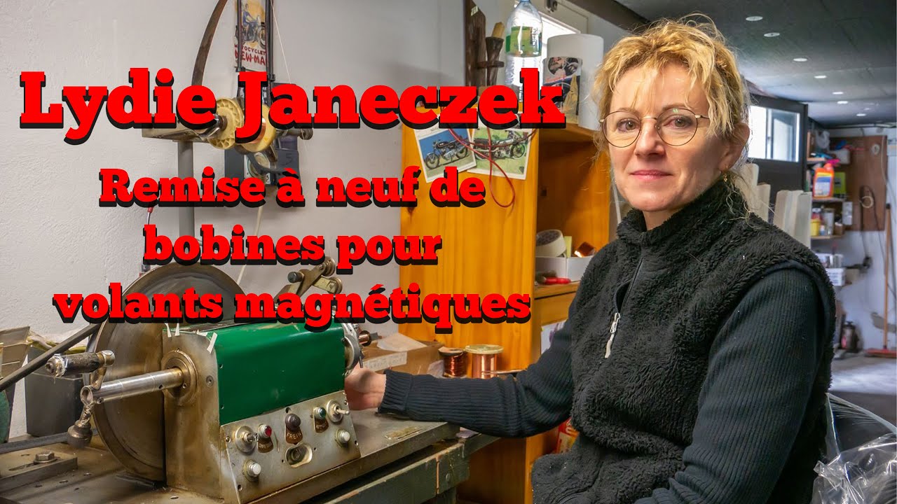 LYDIE JANECZEK, une artisane qui reconditionne les bobines d'allumages