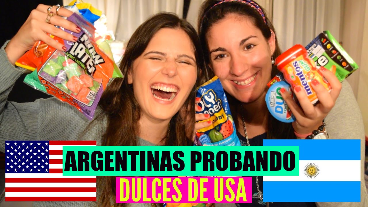 ARGENTINAS PROBANDO DULCES DE USA | STEPHT