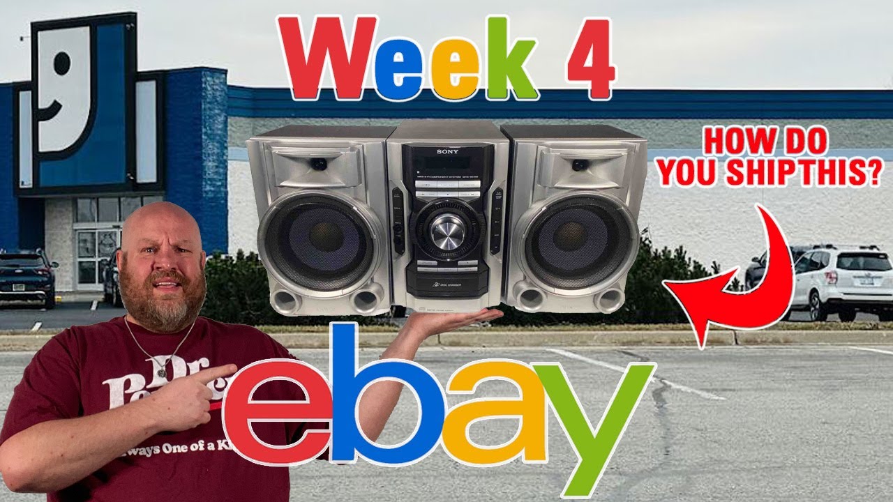 Fourth week of eBay selling, Shipping ain't easy
