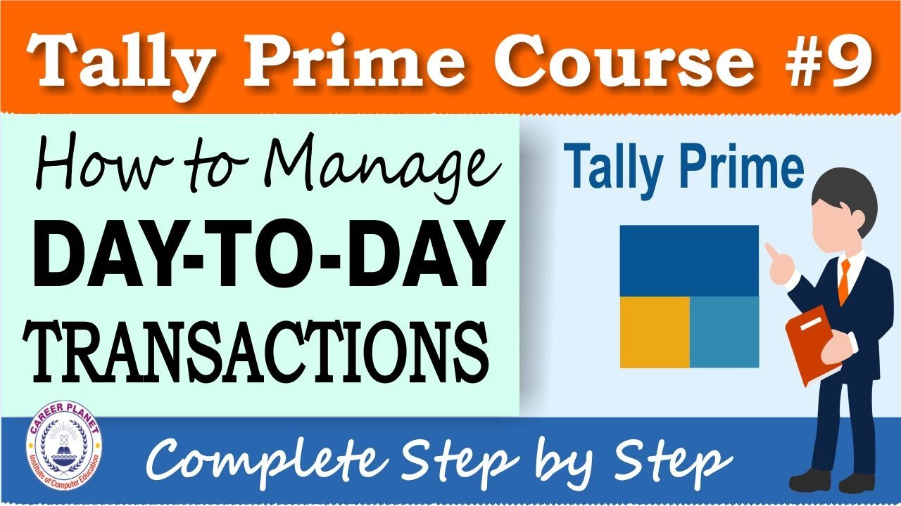 How to Use Day Book in Tally Prime | Chapter 9 | Tally Prime Course