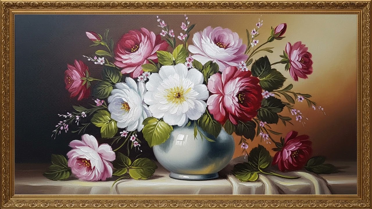 Extended 12H Fine Art Experience | Botanical Paintings & Peaceful Estate Views