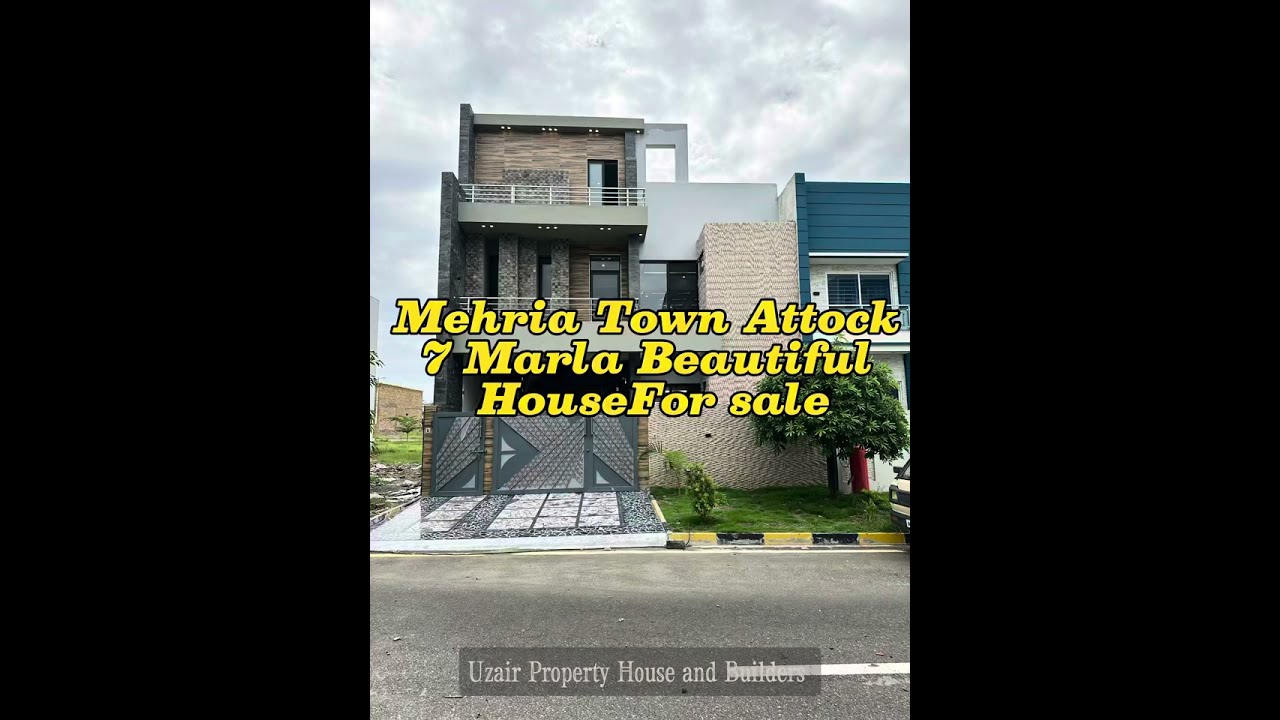 7 Marla Beautiful House | Mehria Town Attock