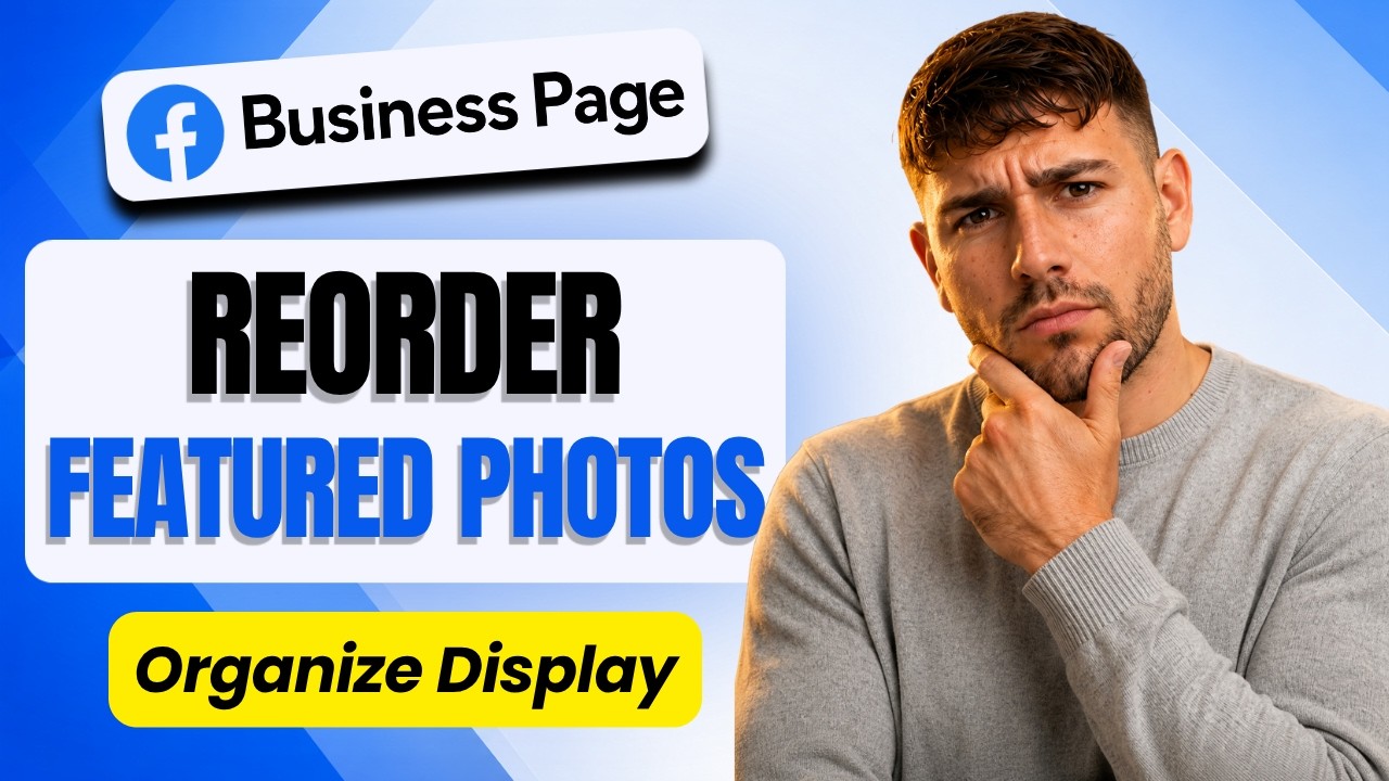 Как изменить порядок избранных фотографий на бизнес-странице Facebook (Избранные фотографии 2026)
