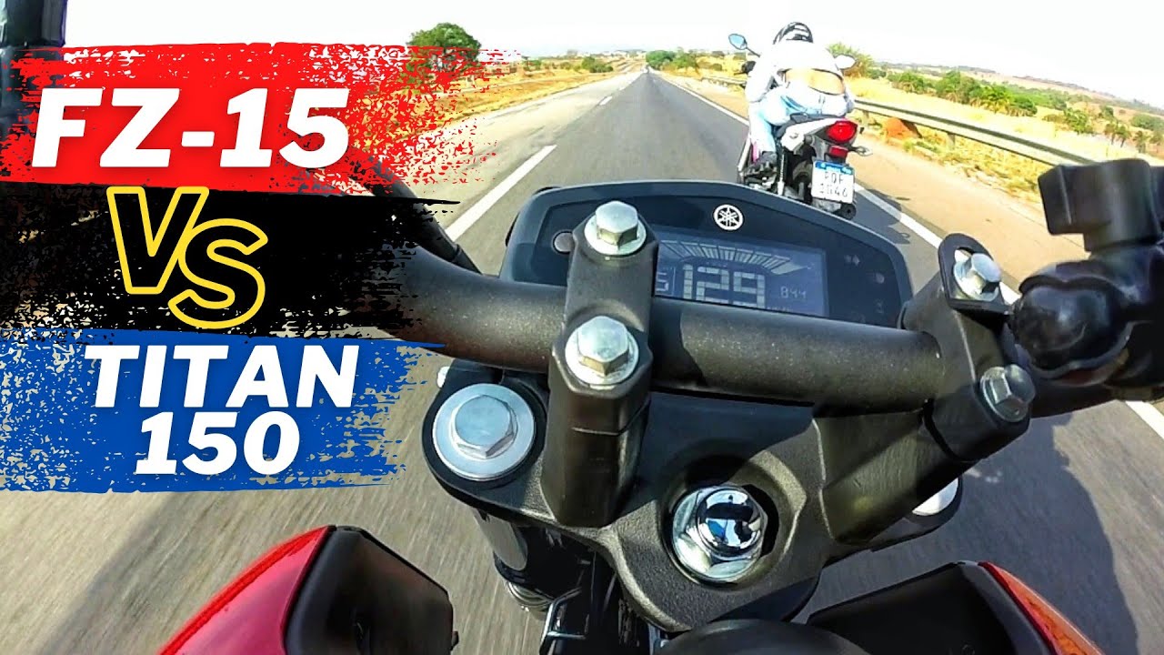 FZ15 Vs Titan 150: Em Busca do Top Speed da Fz-15