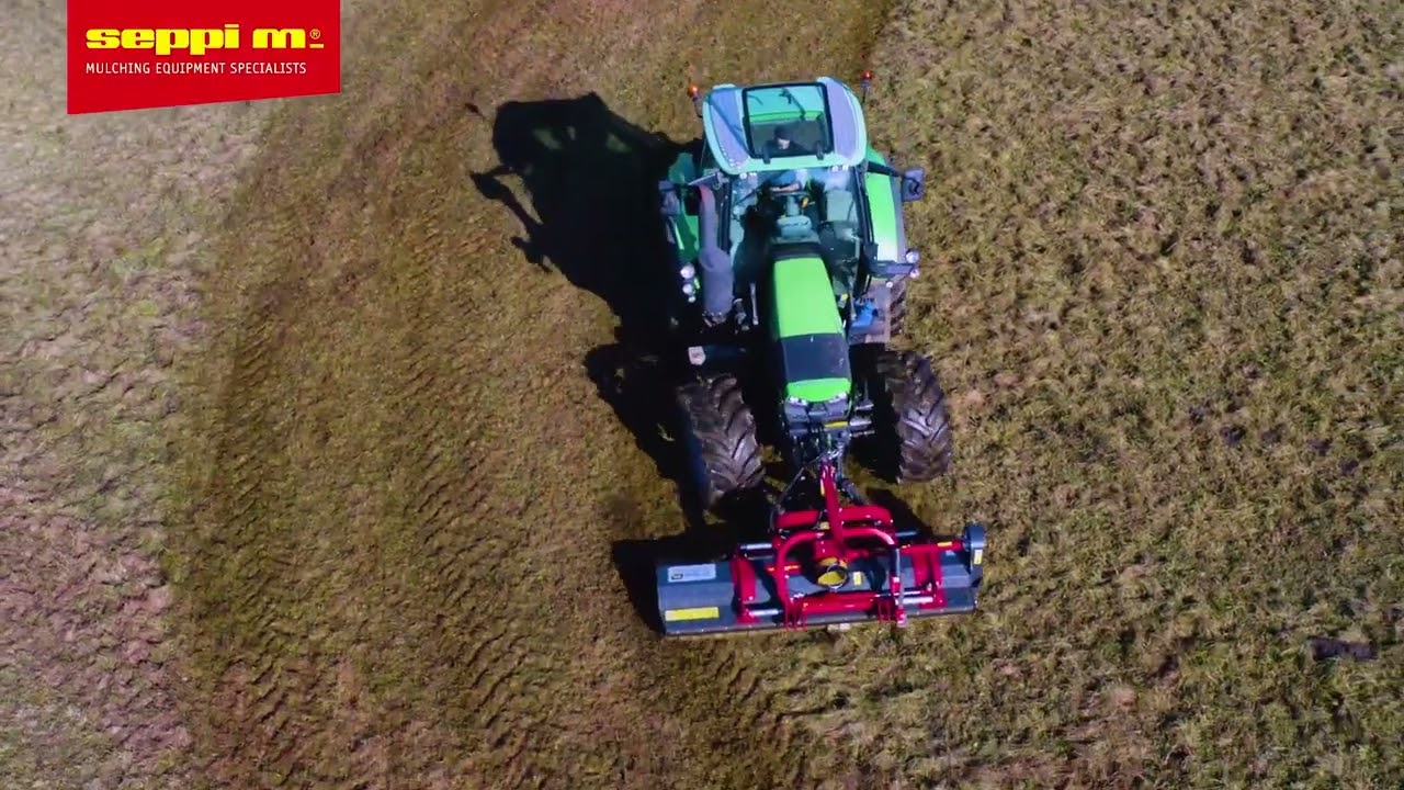 SEPPI M. - S7 dyna - Flail mulcher with double-sided mounting and side shift