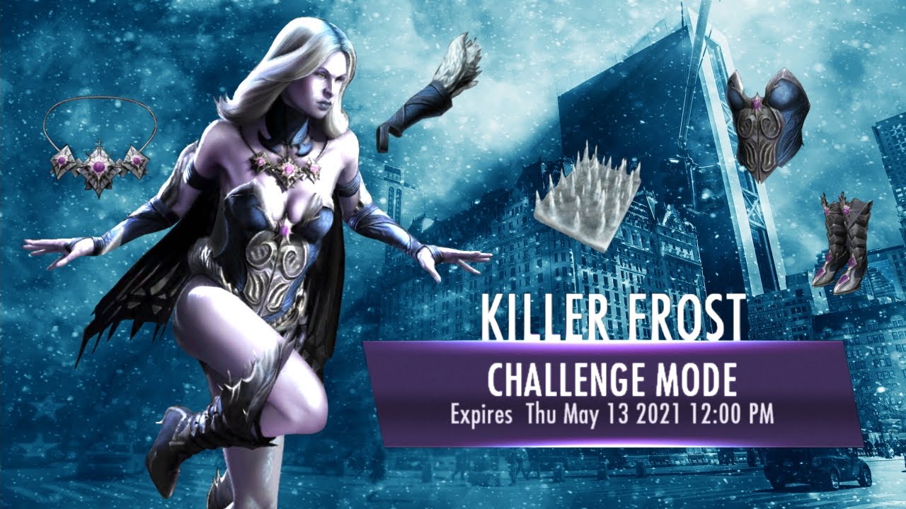 Injustice Mobile - Killer Frost Challenge Mode (Expert + Nightmare)