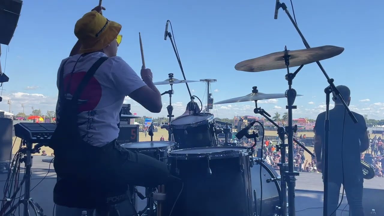 Lindos Problemas || Malena Villa - Lollapalooza Argentina 2022 - Drum Cam