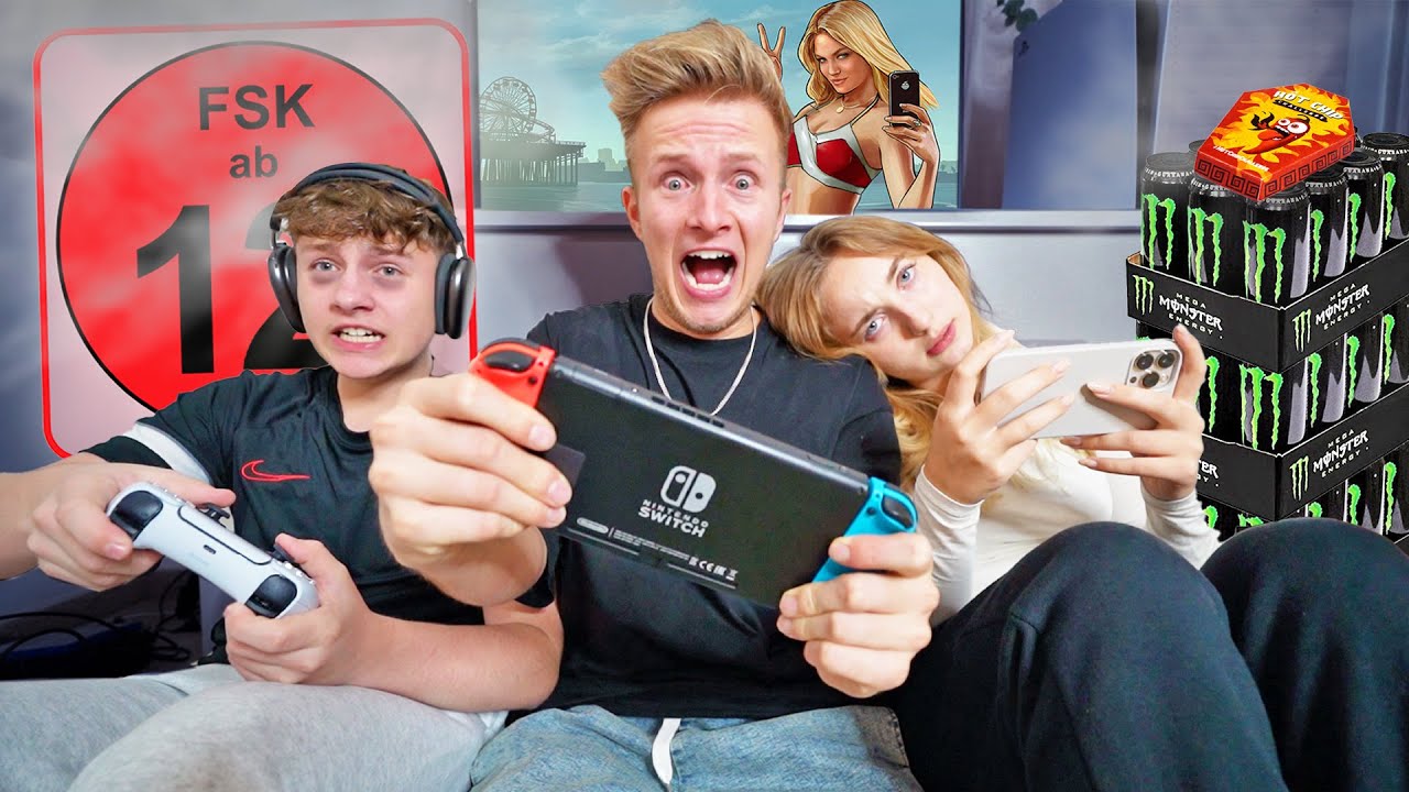 Wer kann länger ZOCKEN?? 🤯 (Extreme Challenge) ft. @Ash5ive & @Chrissi