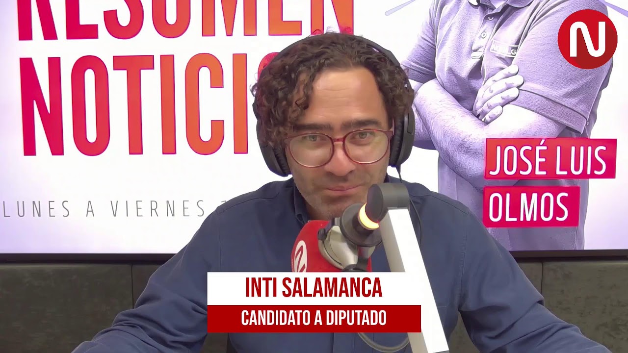 Inti Salamanca, candidato a diputado en Nost&aacute;lgica, 13 noviembre 2025