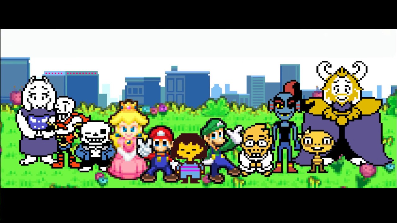 Mario Luigi Frisk Mision Determinacion