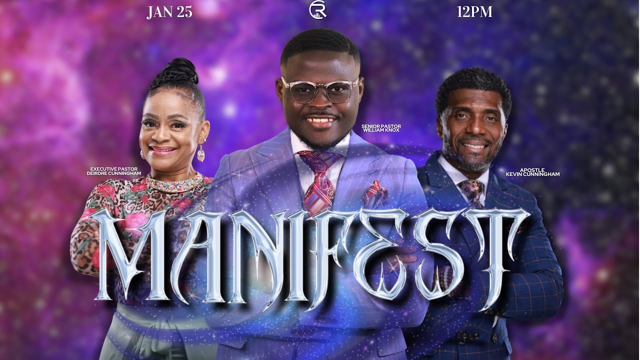 Manifest 2025 | Apostle Kevin Cunningham & Executive Pastor Deirdre Cunningham