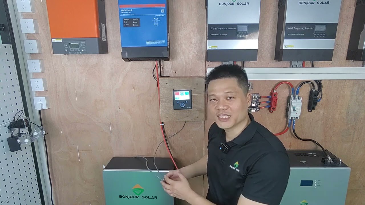 How to connect and communicate the lihium battery BMS with Victron inverter