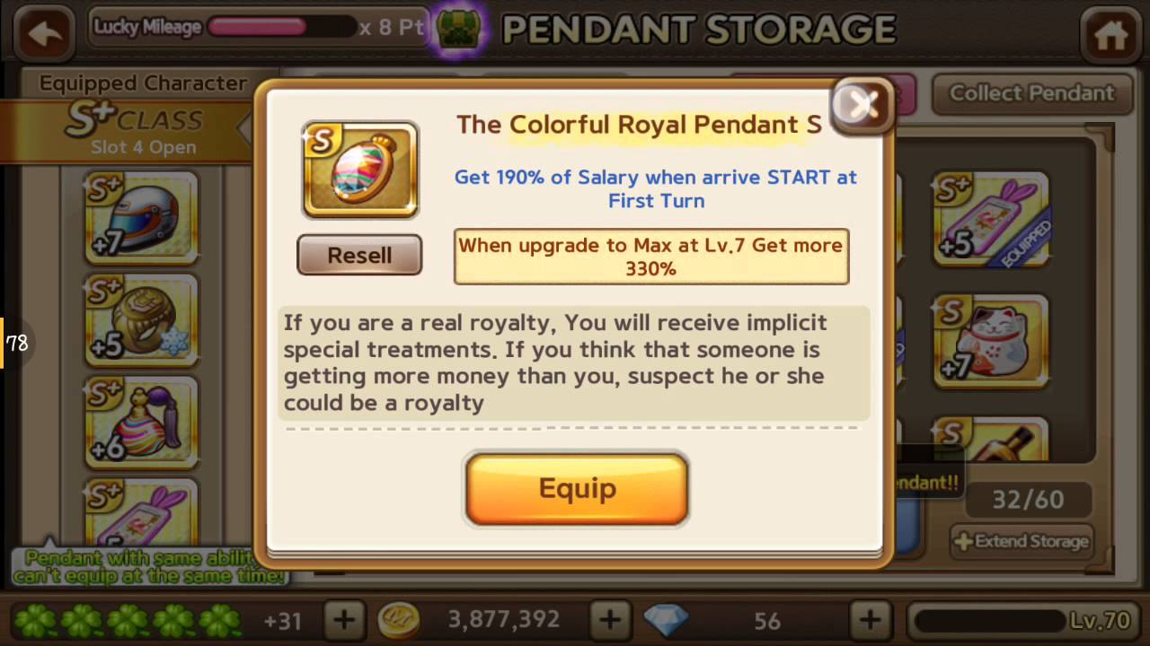 How to get new pendant whiskey [LINE Let's Get Rich] 모두의마블  Without Cheat