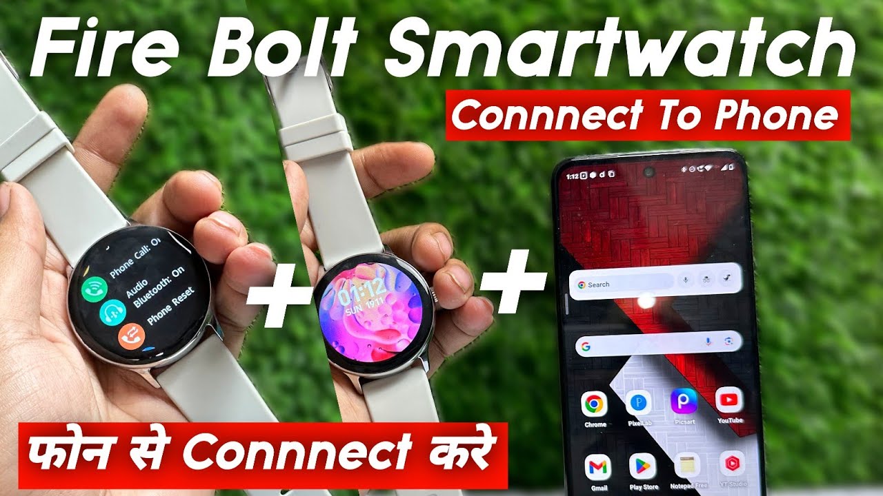 😍 Умные часы Fire Bolt подключаются к телефону | умные часы-телефон Fire Bolt se kaise connect ka...