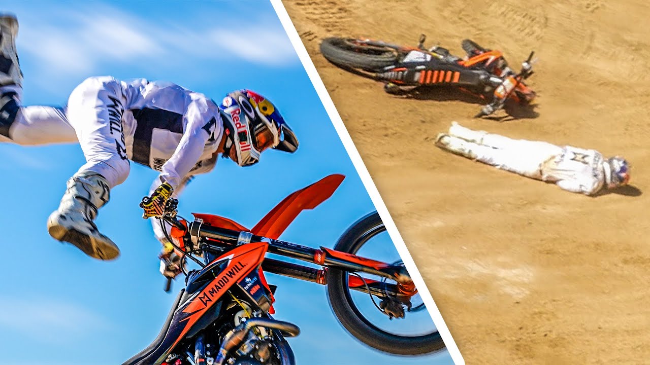 MY BIGGEST MISTAKE YET!! Robbie Maddison's BIG FMX Crash - MaddHouse Ep1