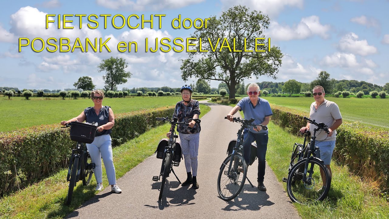 Fietstocht Posbank en IJsselvallei 2025 4K HEVC