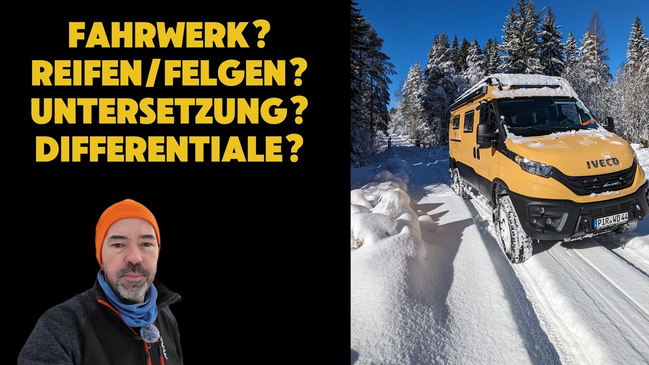 Iveco Daily 4x4 - das große Technikvideo - Teil 1 - english subtitles