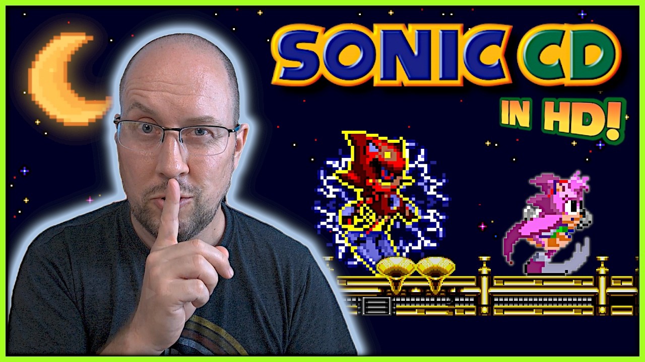 Sonic CD (Origins Plus) Playing as Amy w/ JP Soundtrack | 🌙 After Dark Replay