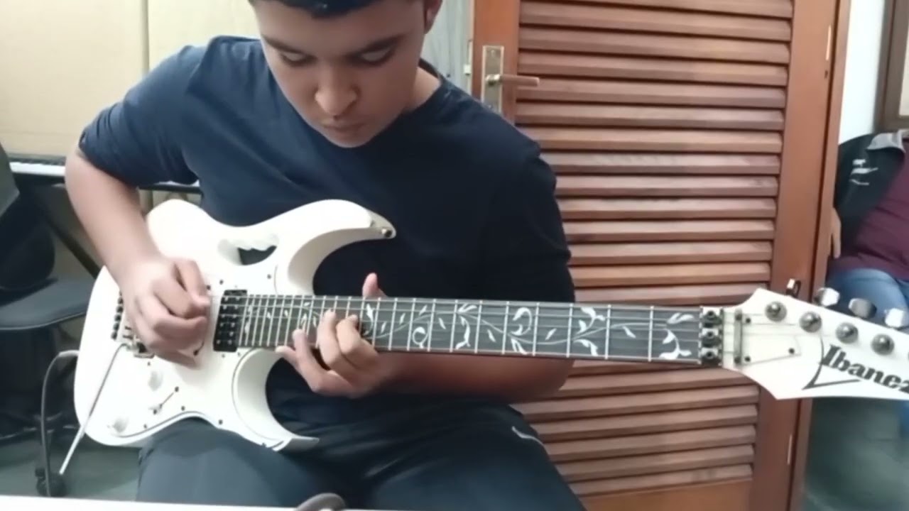 Alunos Márcio Toledo - Pietro Motta, improviso com escala Menor Harmônica Jan2026