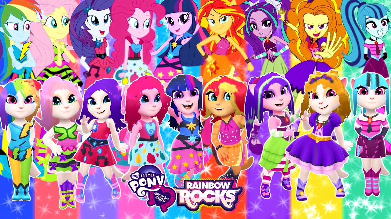 🌈🦄MY LITTLE PONY EQUESTRIA GIRLS RAINBOW ROCKS ➕️ Angela 2 | Cosplay Makeover