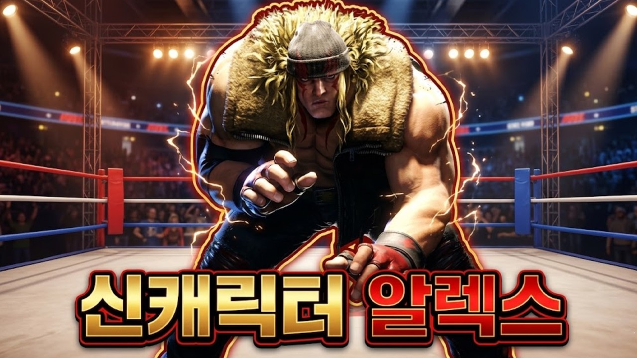 [스파6] 개간지 레슬링 캐릭터 '알렉스' 해봤습니다 : 2026 03 18