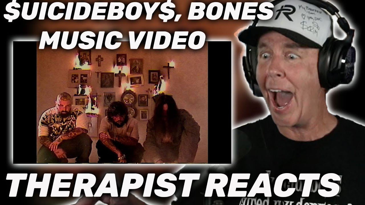 Therapist REACTS to $uicideboy$, Bones - Now And At The Hour Of Our Death (Official Video)