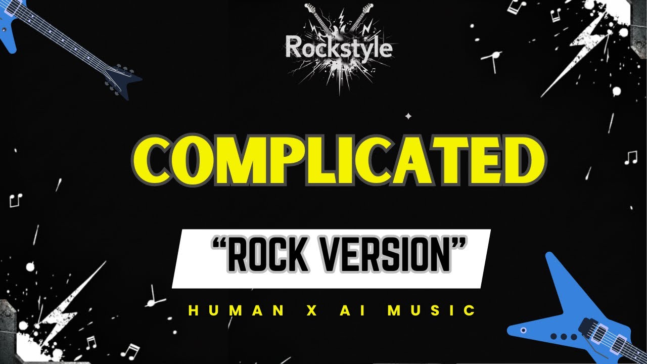 Avril Lavigne &ndash; Complicated (Rock style Cover with Lyrics)