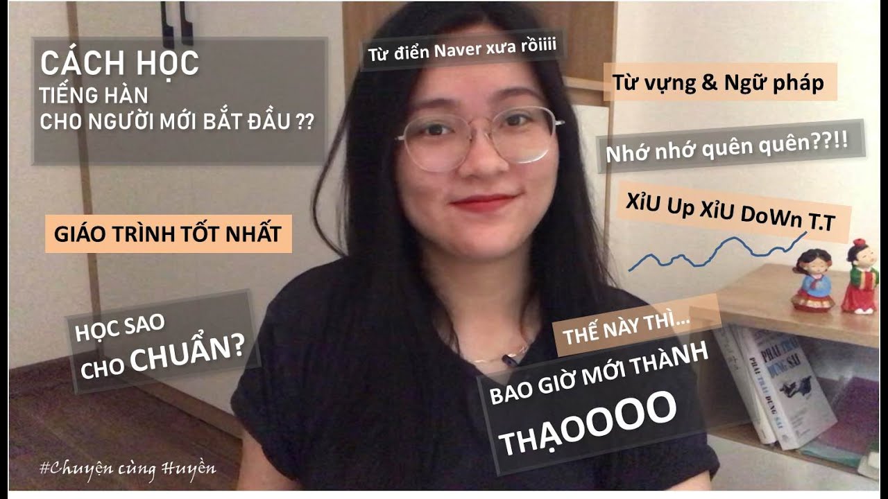 CÁCH TỰ HỌC TIẾNG HÀN TỪ ĐẦU | Tips học tiếng Hàn hiệu quả | Learn Korean for Beginners