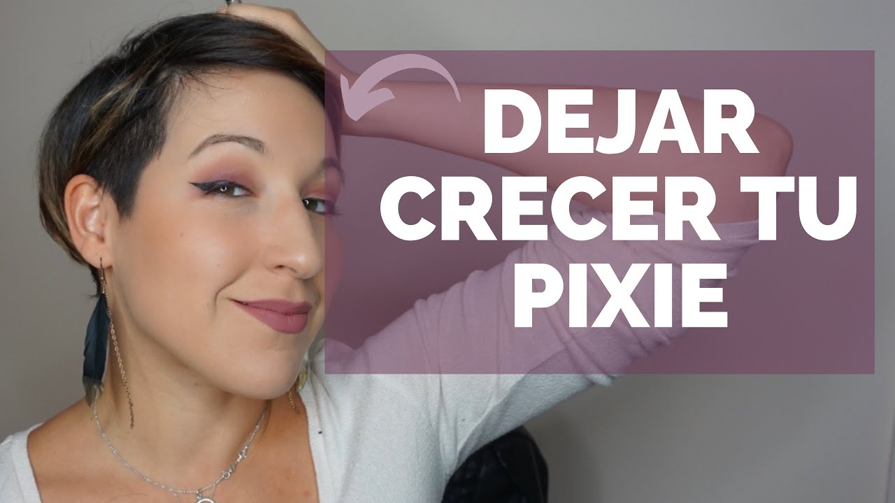 Cómo dejar crecer el pelo corto