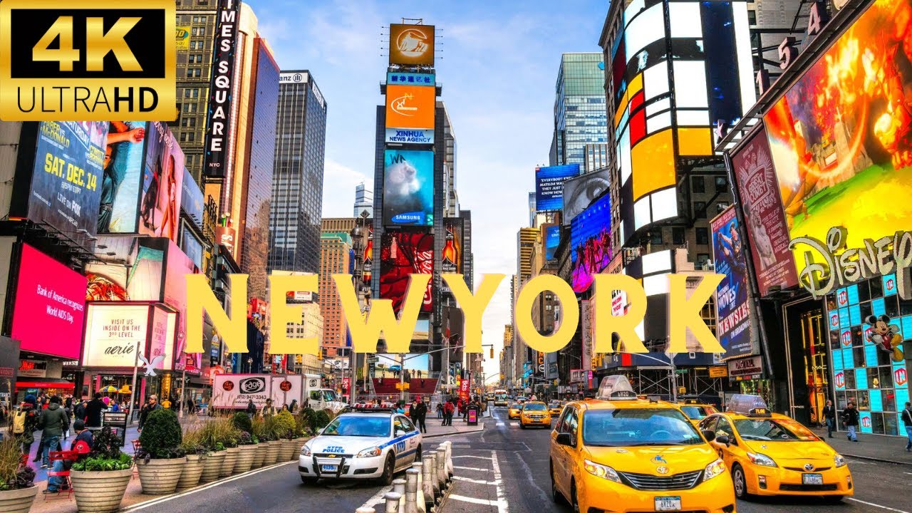 MANHATTAN | NEW YORK CITY - NY , UNITED STATES - A TRAVEL TOUR - UHD 4K