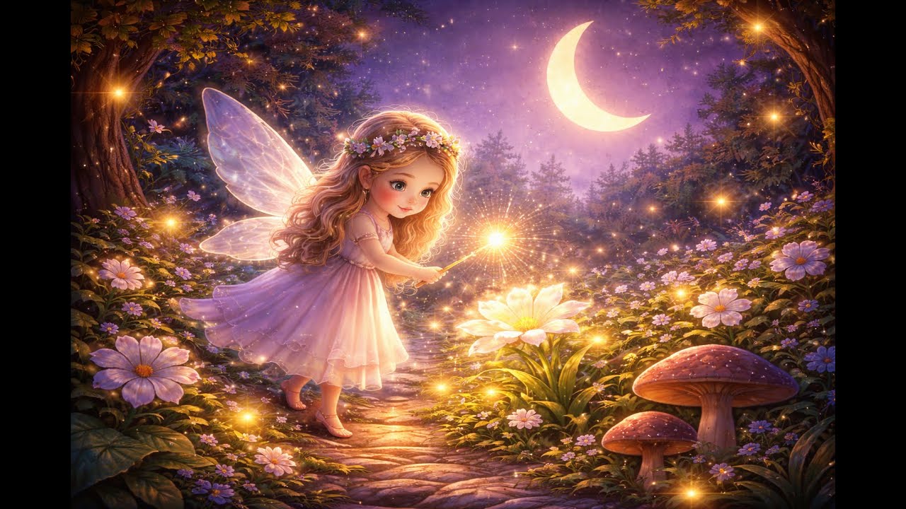 Peri Luma’nın Işığı Uyku Masalı | Çocuklar İçin Sakinleştirici Masal 🌙✨